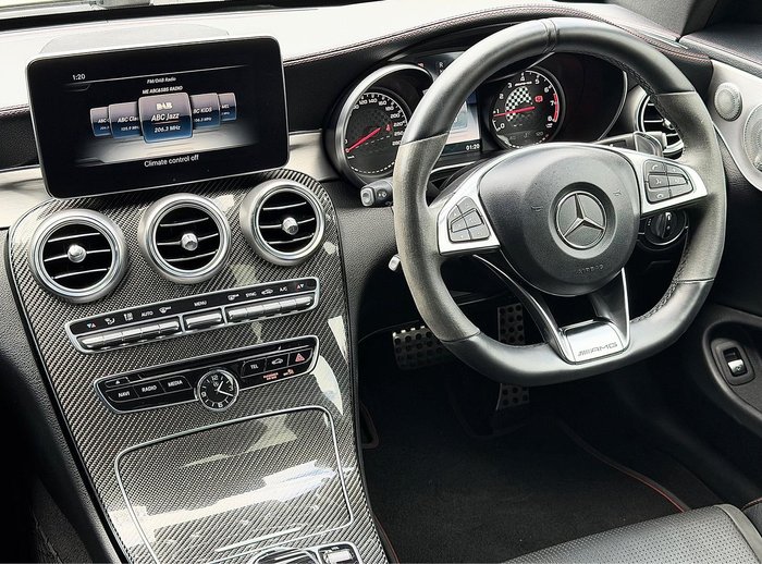2017 Mercedes-Benz C-Class C43 AMG C205 Four Wheel Drive Diamond White BRIGHT