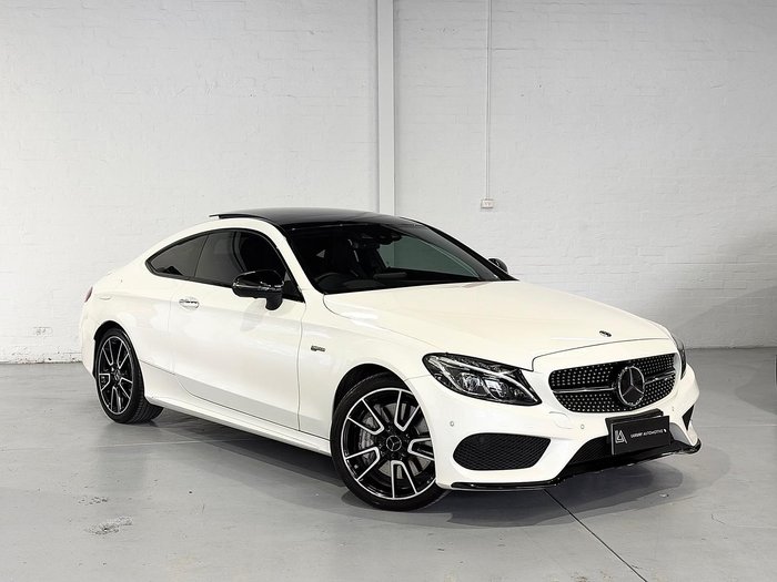 2017 Mercedes-Benz C-Class C43 AMG C205 Four Wheel Drive Diamond White BRIGHT