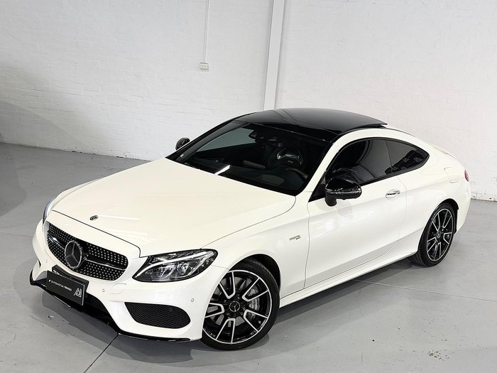 2017 Mercedes-Benz C-Class C43 AMG C205 Four Wheel Drive Diamond White BRIGHT