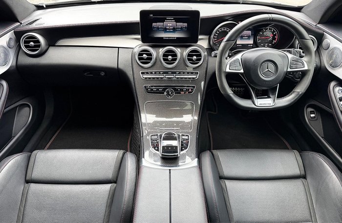 2017 Mercedes-Benz C-Class C43 AMG C205 Four Wheel Drive Diamond White BRIGHT