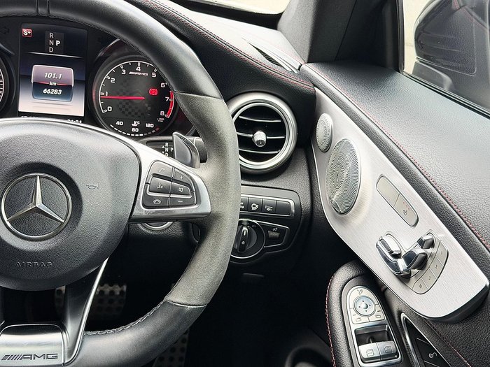 2017 Mercedes-Benz C-Class C43 AMG C205 Four Wheel Drive Diamond White BRIGHT