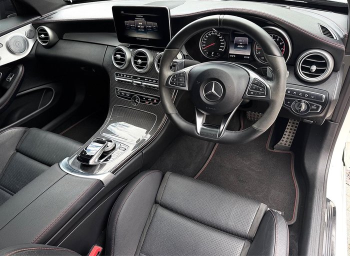 2017 Mercedes-Benz C-Class C43 AMG C205 Four Wheel Drive Diamond White BRIGHT