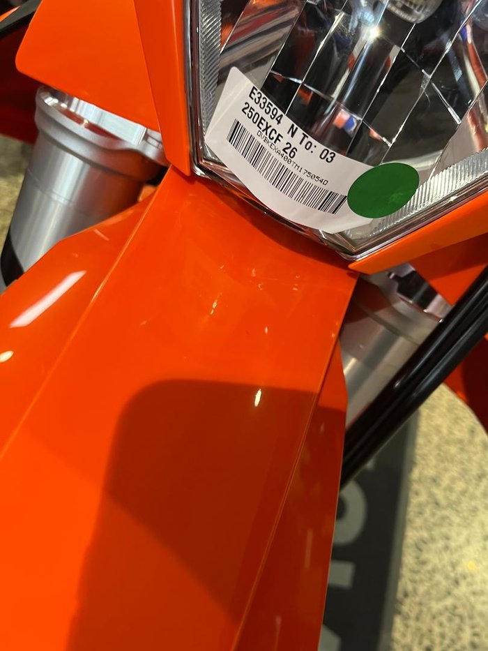 2026 KTM 500 EXC-F EXC-F Orange