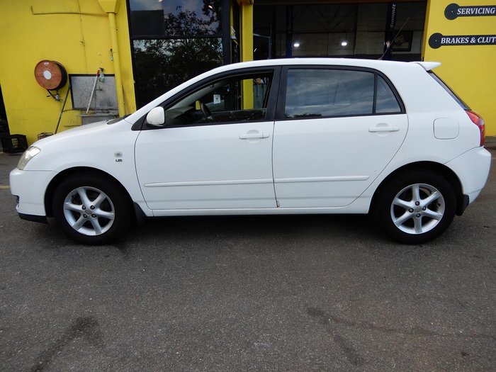 2006 Toyota Corolla Ascent ZZE122R Glacier White