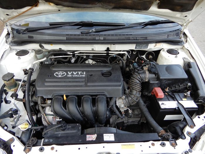 2006 Toyota Corolla Ascent ZZE122R Glacier White