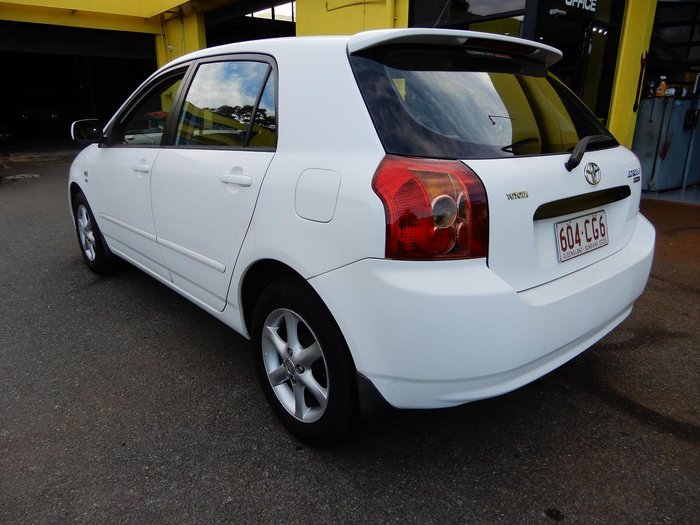 2006 Toyota Corolla Ascent ZZE122R Glacier White
