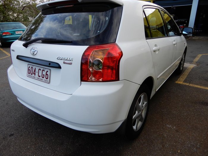2006 Toyota Corolla Ascent ZZE122R Glacier White