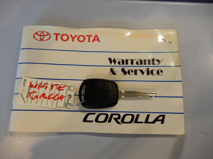 2006 Toyota Corolla Ascent ZZE122R Glacier White