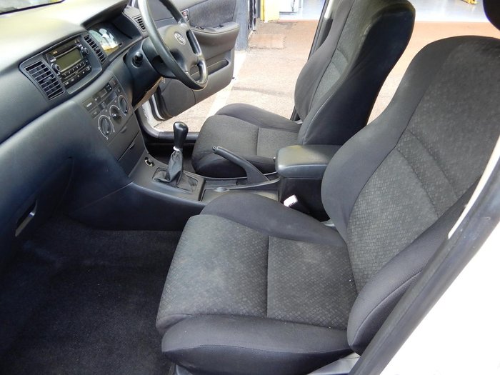 2006 Toyota Corolla Ascent ZZE122R Glacier White