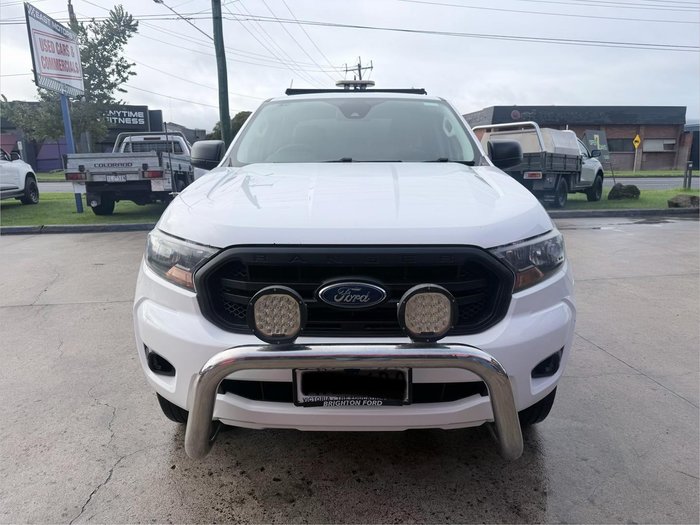 2020 Ford Ranger XL PX MkIII MY20.25 4X4 Dual Range Arctic White