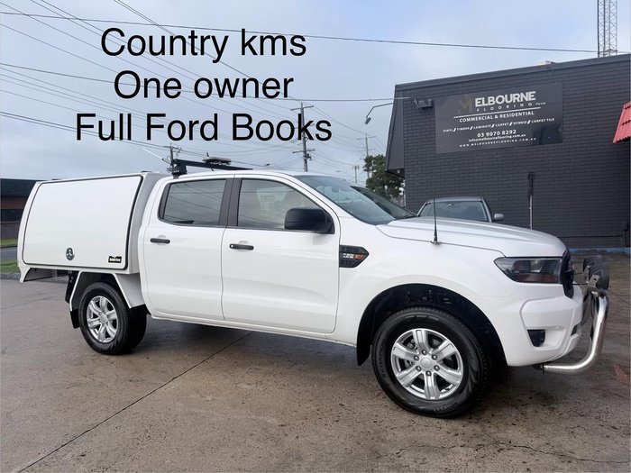 2020 Ford Ranger XL PX MkIII MY20.25 4X4 Dual Range Arctic White