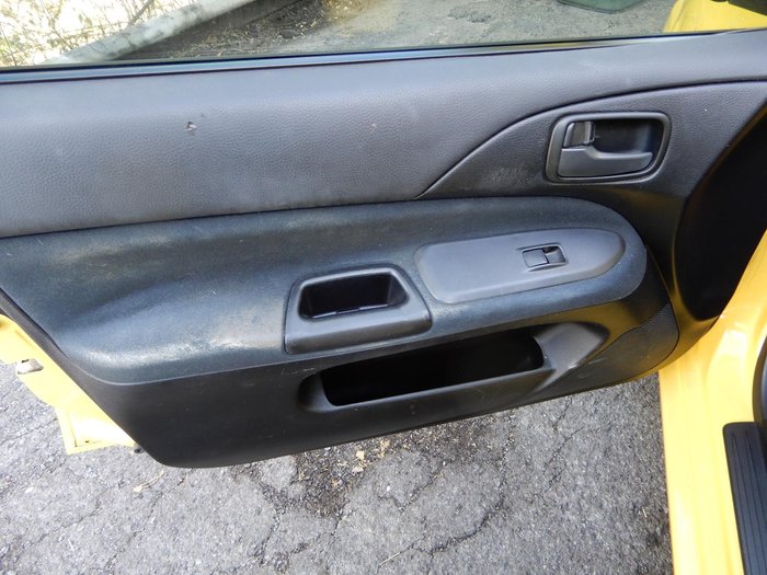 2007 Mitsubishi Lancer ES CH MY07 Yellow Solid