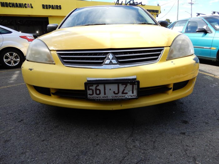2007 Mitsubishi Lancer ES CH MY07 Yellow Solid
