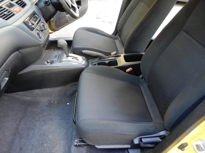 2007 Mitsubishi Lancer ES CH MY07 Yellow Solid