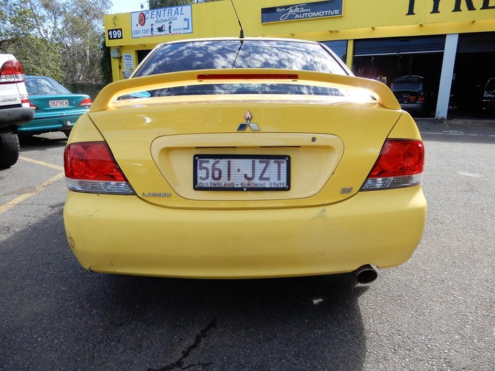 2007 Mitsubishi Lancer ES CH MY07 Yellow Solid