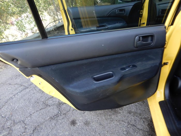 2007 Mitsubishi Lancer ES CH MY07 Yellow Solid