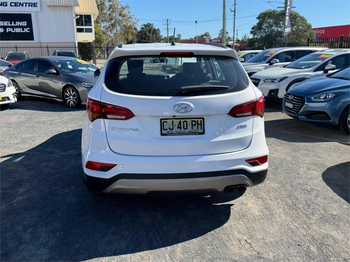 2016 HYUNDAI SANTA FE ACTIVE CRDi (4x4) DM SERIES II (DM3) White