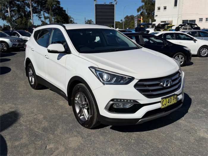 2016 HYUNDAI SANTA FE ACTIVE CRDi (4x4) DM SERIES II (DM3) White