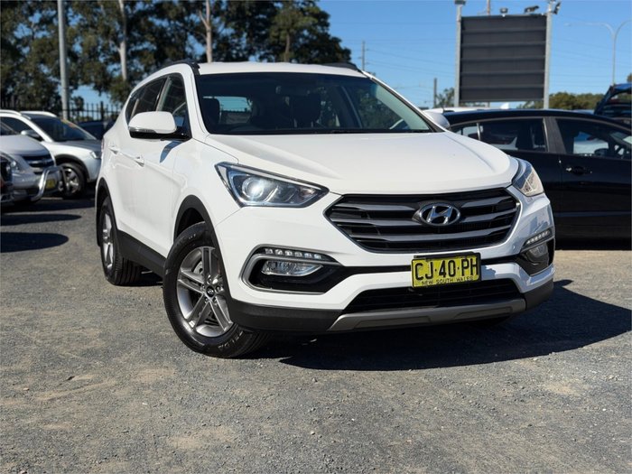 2016 HYUNDAI SANTA FE ACTIVE CRDi (4x4) DM SERIES II (DM3) White