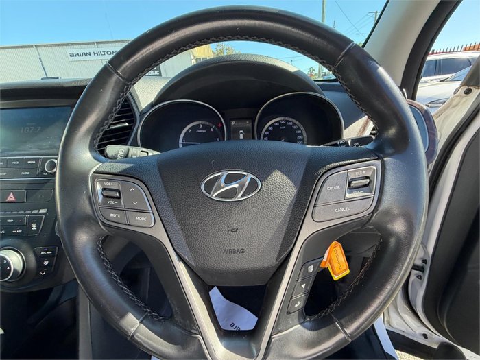 2016 HYUNDAI SANTA FE ACTIVE CRDi (4x4) DM SERIES II (DM3) White