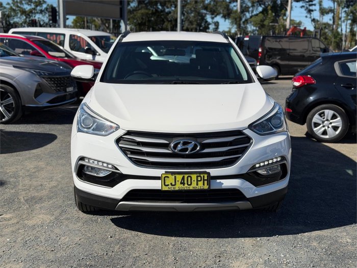 2016 HYUNDAI SANTA FE ACTIVE CRDi (4x4) DM SERIES II (DM3) White