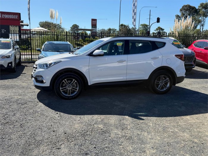 2016 HYUNDAI SANTA FE ACTIVE CRDi (4x4) DM SERIES II (DM3) White