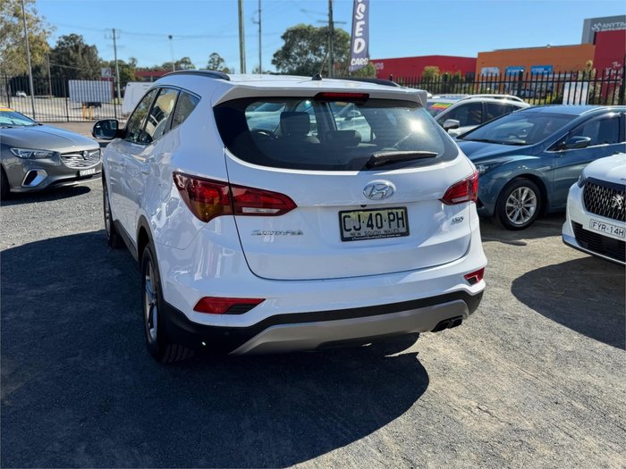 2016 HYUNDAI SANTA FE ACTIVE CRDi (4x4) DM SERIES II (DM3) White