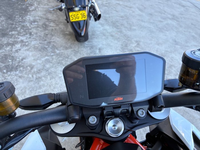 2018 Ktm 1290 SUPER DUKE GT White