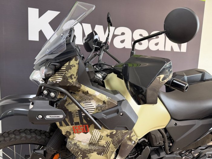 2026 Kawasaki KLR650 (KL650) ADVENTURE CAMOFLAGE