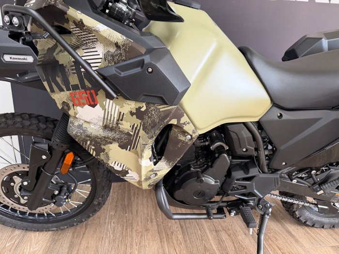 2026 Kawasaki KLR650 (KL650) ADVENTURE CAMOFLAGE
