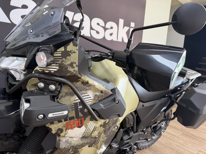 2026 Kawasaki KLR650 (KL650) ADVENTURE CAMOFLAGE