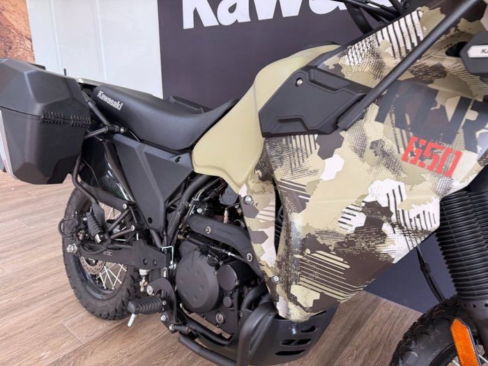2026 Kawasaki KLR650 (KL650) ADVENTURE CAMOFLAGE