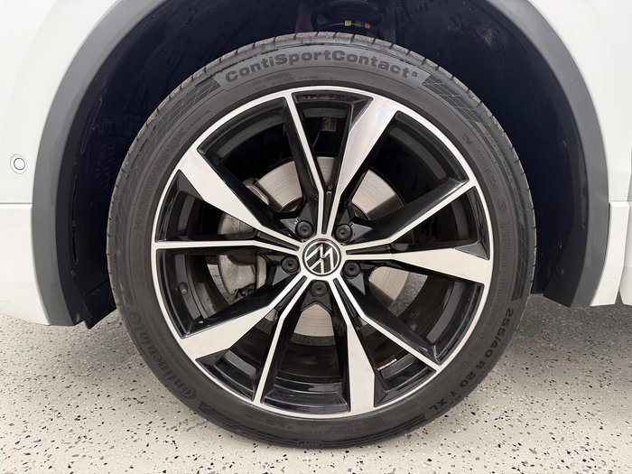 2024 Volkswagen Tiguan 162TSI R-Line Allspace 5N MY24 Four Wheel Drive Pure White