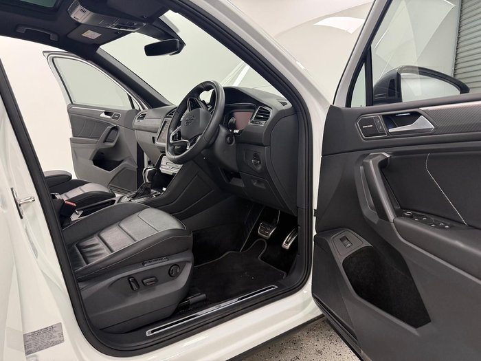 2024 Volkswagen Tiguan 162TSI R-Line Allspace 5N MY24 Four Wheel Drive Pure White
