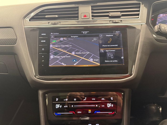 2024 Volkswagen Tiguan 162TSI R-Line Allspace 5N MY24 Four Wheel Drive Pure White