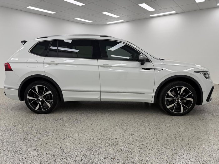 2024 Volkswagen Tiguan 162TSI R-Line Allspace 5N MY24 Four Wheel Drive Pure White