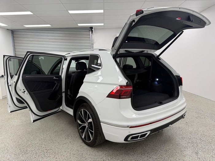2024 Volkswagen Tiguan 162TSI R-Line Allspace 5N MY24 Four Wheel Drive Pure White