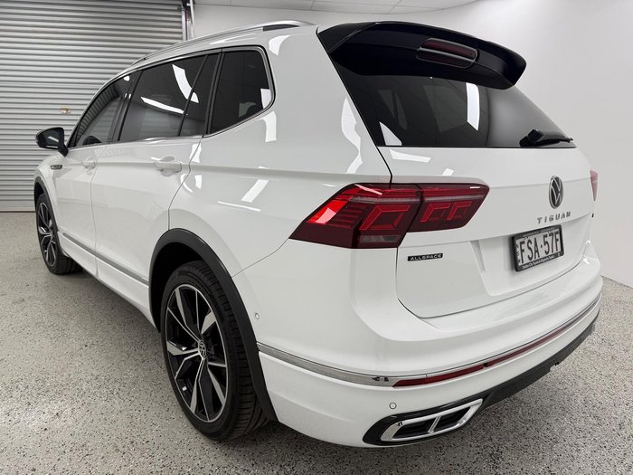 2024 Volkswagen Tiguan 162TSI R-Line Allspace 5N MY24 Four Wheel Drive Pure White