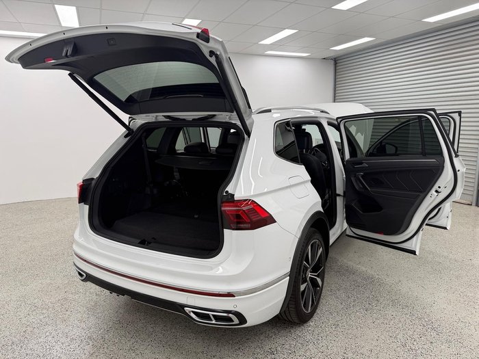 2024 Volkswagen Tiguan 162TSI R-Line Allspace 5N MY24 Four Wheel Drive Pure White