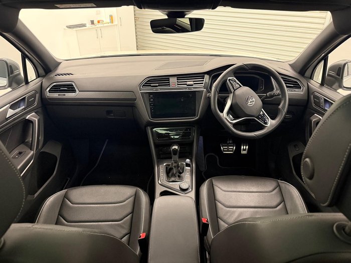 2024 Volkswagen Tiguan 162TSI R-Line Allspace 5N MY24 Four Wheel Drive Pure White
