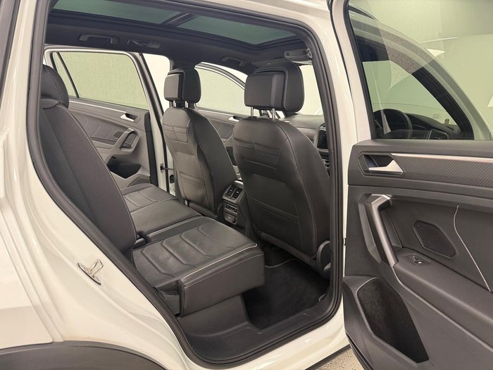 2024 Volkswagen Tiguan 162TSI R-Line Allspace 5N MY24 Four Wheel Drive Pure White