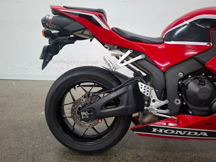 2017 Honda CBR600RR Red