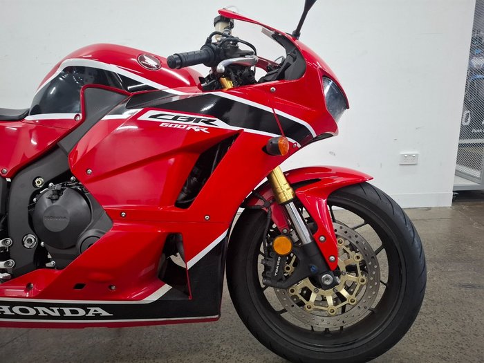 2017 Honda CBR600RR Red