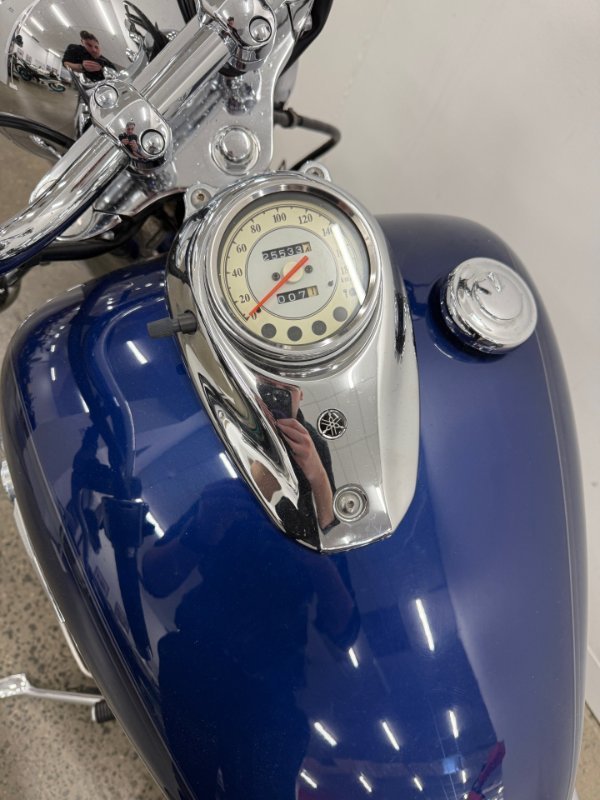 2009 Yamaha XVS650A V-STAR CLASSIC Blue