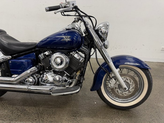 2009 Yamaha XVS650A V-STAR CLASSIC Blue