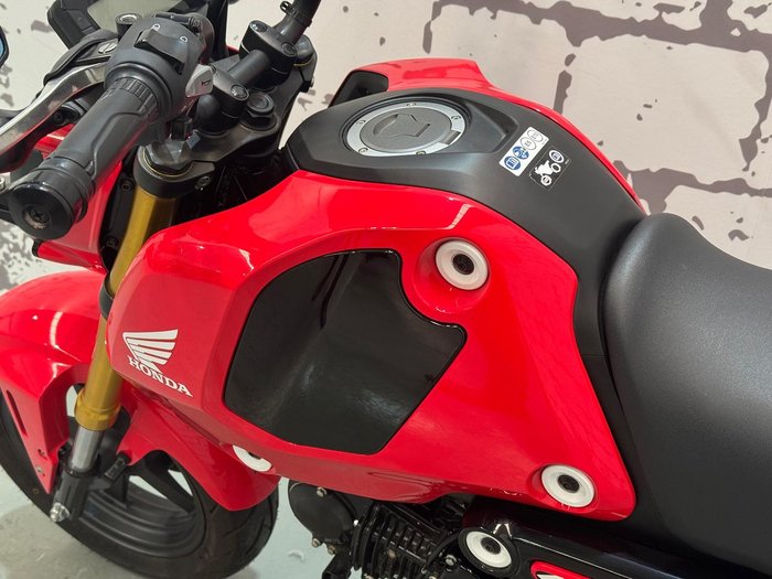 2021 Honda Grom (MSX125) MSX Red