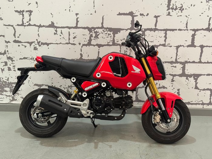 2021 Honda Grom (MSX125) MSX Red