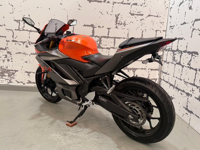 2022 Yamaha YZF-R3 R3 Orange