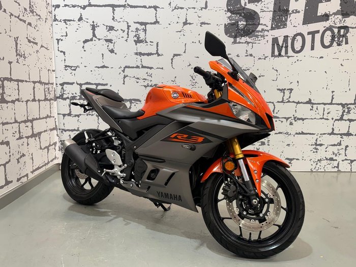 2022 Yamaha YZF-R3 R3 Orange