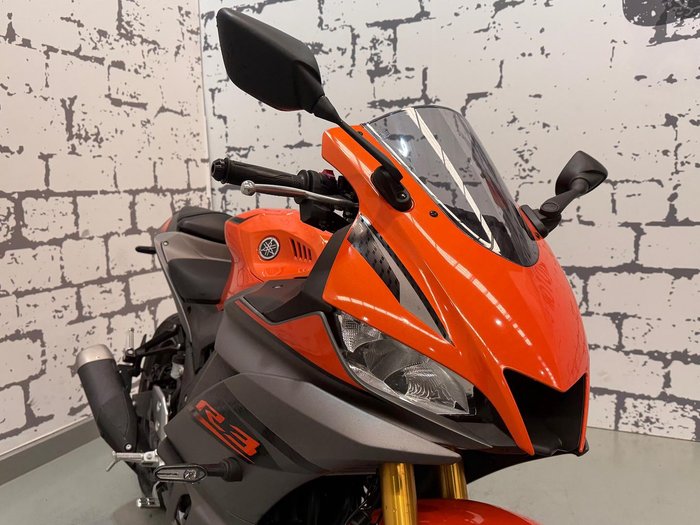 2022 Yamaha YZF-R3 R3 Orange